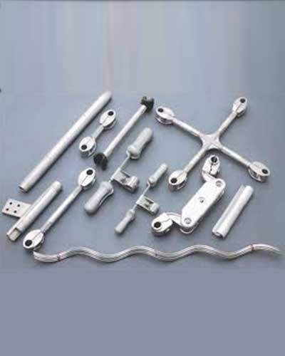 Aluminium Sections are used in Power Transmission hardware.